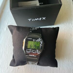 Timex T80 x Keith Haring 34mm Resin Strap Watch